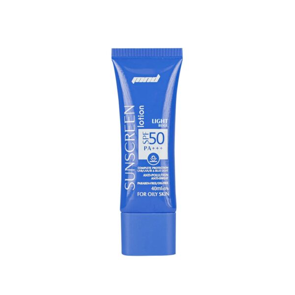 لوسیون ضد آفتاب با SPF 50بژ روشن مناسب پوست چرب 40 میلی لیتر 3-min